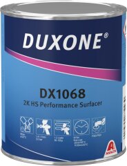 Duxone DX1068 2K HS Высокоэффективный грунт-наполнитель серый 1 л