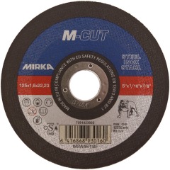 Отрезной диск M-CUT INOX M2A60T-BF 125 x 1.6 x 22.2 мм
