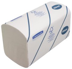 Полотенца Kleenex сложение ZZ 21.5 см x 21 см - белые