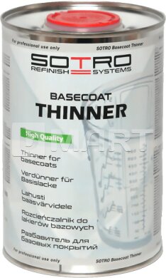 SOTRO Basecoat Thinner разбавитель для базовых покрытий 1 л