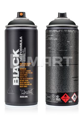 Краска Montana BLK9001 Черная (Black) 400 мл