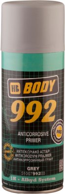 Грунт алкидный аэрозольный Body 992 серый 400 мл