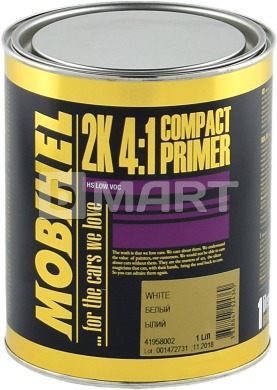 Mobihel 2K HS 4:1 компактпраймер LOW VOC белый 1 л
