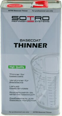 SOTRO Basecoat Thinner разбавитель для базовых покрытий 5 л