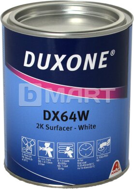 Duxone DX64W Грунт-наполнитель белый 1 л