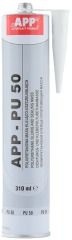 Герметик поліуретановий клеючий ущільнюючий в гільзі APP PU 50 білий