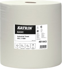Бумага KATRIN Basic для протирки 380 м - белая