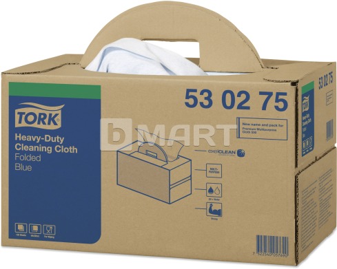 Нетканий матеріал Tork 38 см x 64 см — блакитний