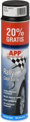 Фарба акрилова APP Rally Color - чорна матова
