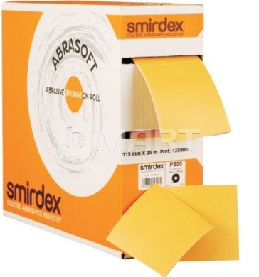 P500 Мягкий абразивный рулон Smirdex Abrasoft
