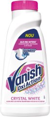 Пятновыводитель и отбеливатель жидкий для тканей Vanish Oxi Action Кристальная белизна 450 мл