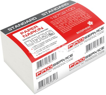 Салфетки PRO service Standard для диспенсера однослойные 300 шт