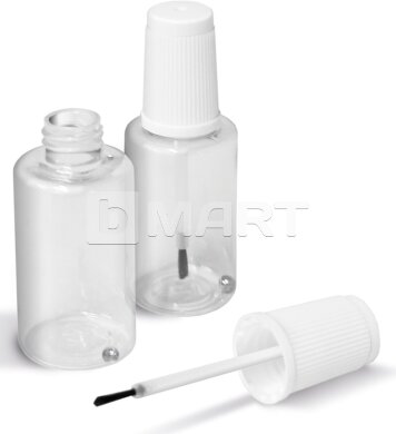 Finixa Бутылки с кисточкой 20 мл (100 шт в упаковке)