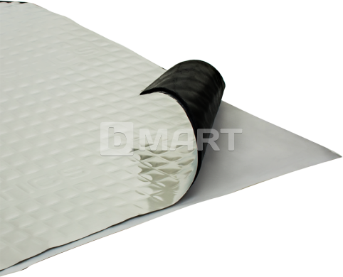 Виброизоляционный лист Acoustics Alumat 700 x 500 x 3 мм