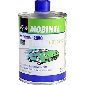 Mobihel 2К разбавитель 2500 0.5 л