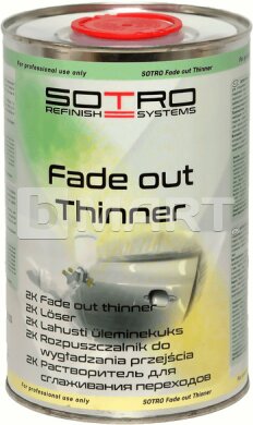 SOTRO Fade out Thinner растворитель для сглаживания переходов 1 л