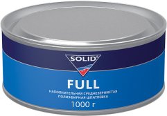 Универсальная наполнительная среднезернистая полиэфирная шпатлевка SOLID FULL 1.0кг