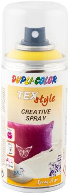 Эмаль аэрозольная для текстиля желтая Dupli Color 150 мл
