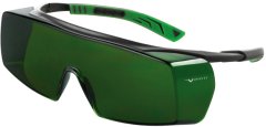 Открытые защитные очки 5X7 зеленые
