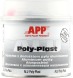 Шпатлевка с алюминиевой пудрой APP ALU POLY-PLAST 0.6 кг