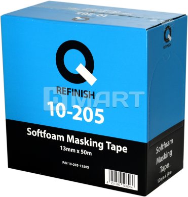 Валик самоклеящийся для маскировки зазоров 13мм x 50м Q-Refinish