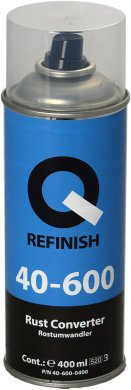 Преобразователь ржавчины под грунт Rust Converter Q-Refinish 400мл аэрозоль