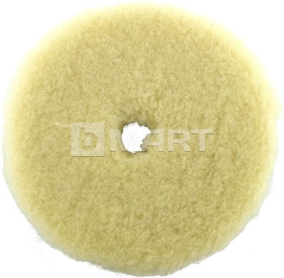 Круг полировочный Buff & Shine Uro-Wool 135 мм белый – из шерсти