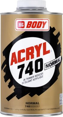 Растворитель BODY 740 ACRYL normal нормальный 1л