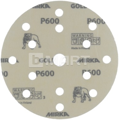 P600 Абразивный диск Gold 150 мм 15 отверстий