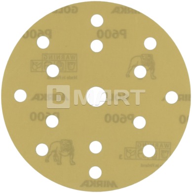 P600 Абразивный диск Gold 150 мм 15 отверстий