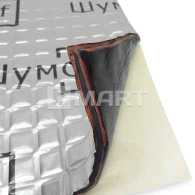ШУМOFF МИКС Ф Special Edition вибропоглащающий многослойный лист, толщина 4мм, 270 x 370мм