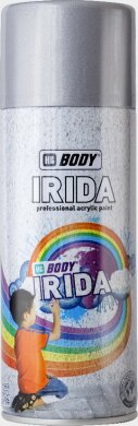 Автоэмаль акриловая Irida Body 400 мл 9006 Серебристая