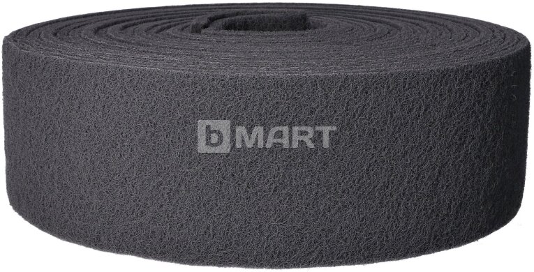 Finixa Скотч-брайт в рулоне ультрамелкий P1500 , цвет cерый 100 мм x 10 м