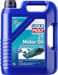 Минеральное моторное масло для водной техники Liqui Moly Marine 2T Motor Oil 5л
