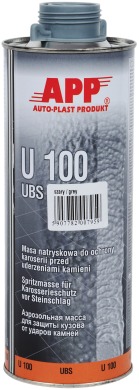 Засіб для захисту кузова APP U100 Baranek сірий 1 л