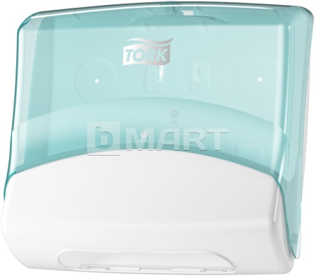 Диспенсер Tork для материалов в салфетках - бело-голубой
