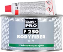 Шпатлевка со стекловолокном BODY FIBER зеленая 0.75кг