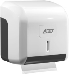 Диспенсер JVD для листовой туалетной бумаги мини - белый