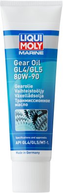 Минеральное трансмиссионное масло для водной техники Liqui Moly Marine Gear Oil 80W-90 0,25л