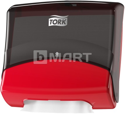 Диспенсер Tork для материалов в салфетках - красно-черный
