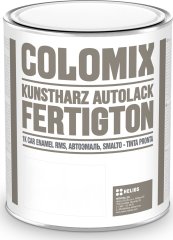 Алкидная автоэмаль 000 Черная 0,8кг Colomix