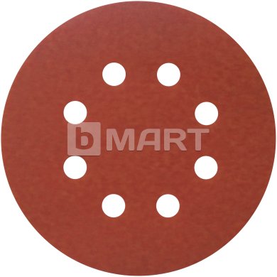 P500 Indasa Rhynogrip red line диск на 8 отверстий 125 мм