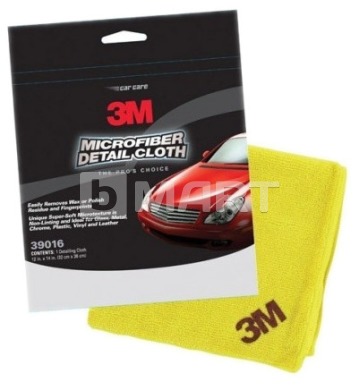 Салфетка микрофибровая 3M™ 32 мм x 36 мм желтая