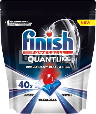 Таблетки для посудомоечных машин FINISH Quantum Ultimate (40 шт)