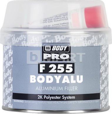 Шпатлевка Body 255 Alu с алюминием 0.25кг