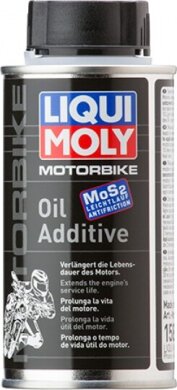Антифрикционная присадка в масло для мотоциклов Liqui Moly Motorbike Oil Additiv 0,125л