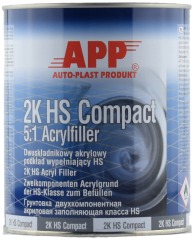 Грунтовка акрилова 2-компонентна APP 2К HS Compact Acryfiller 5: 1 сіра 0.83 л