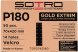 P180 Абразивная полоска SOTRO GOLD EXTRIM 70 мм x 420 мм