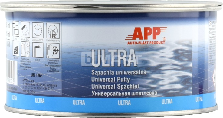 Шпатлевка универсальная ультра APP Ultra 0.5 л