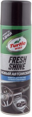 Полироль для пластика с освежителем Turtle Wax Fresh Shine - "новая машина"